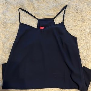 Lilly Pulitzer XXS dusk top in navy blue